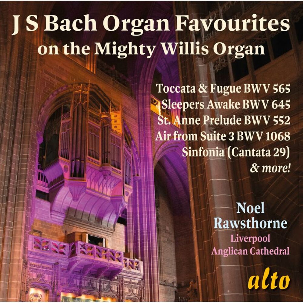 Noel Rawsthorne - J.S. Bach: Organ Favourites  CD